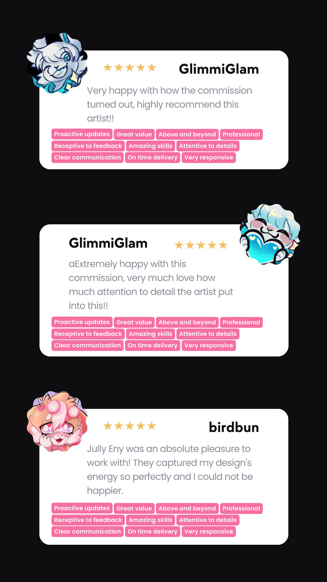 GlimmiGlam | birdbun